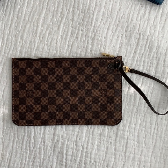 Louis Vuitton Handbags - Louis Vuitton Neverfull Pochette-red